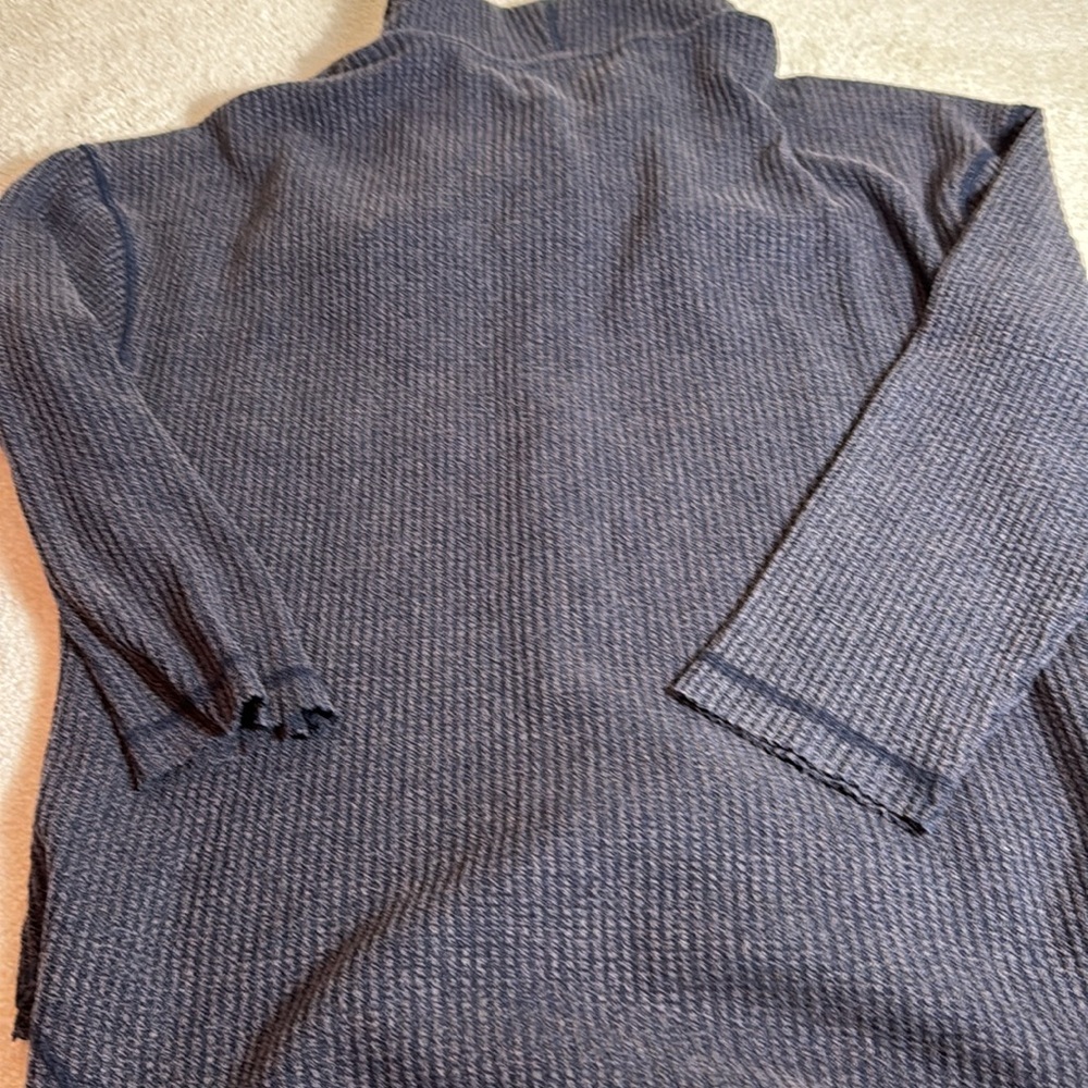 Waffle Knit Button Down - image 6